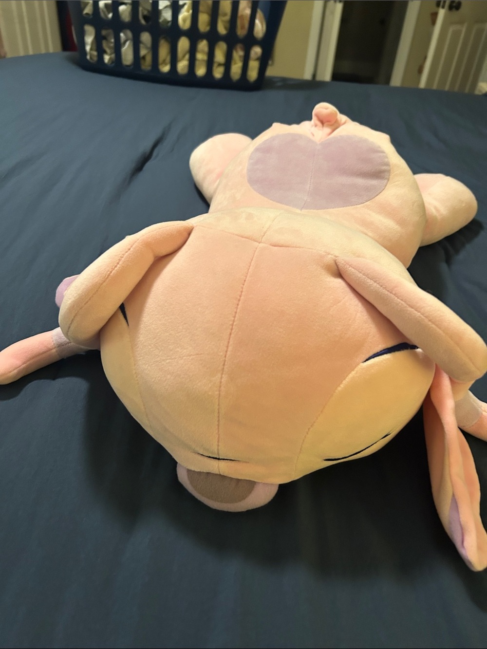 Plush pink angel - Soft Pink